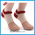 Chaussettes colorées 100 % coton cheville sans couture pour enfants